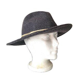 Universal Thread gray wool women's Fedora hat
